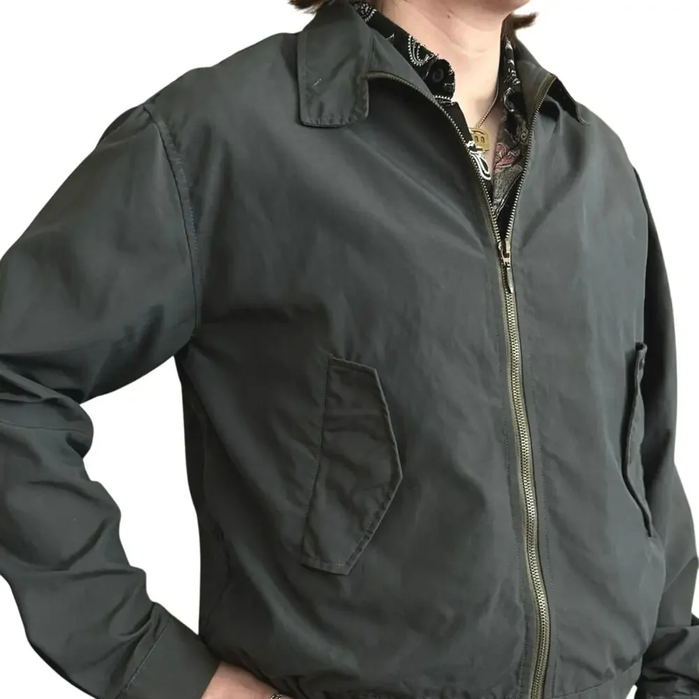 Valentino vtg bomber windbreaker jacket full zip men’s size 48 US medium M - Picture 4 of 16